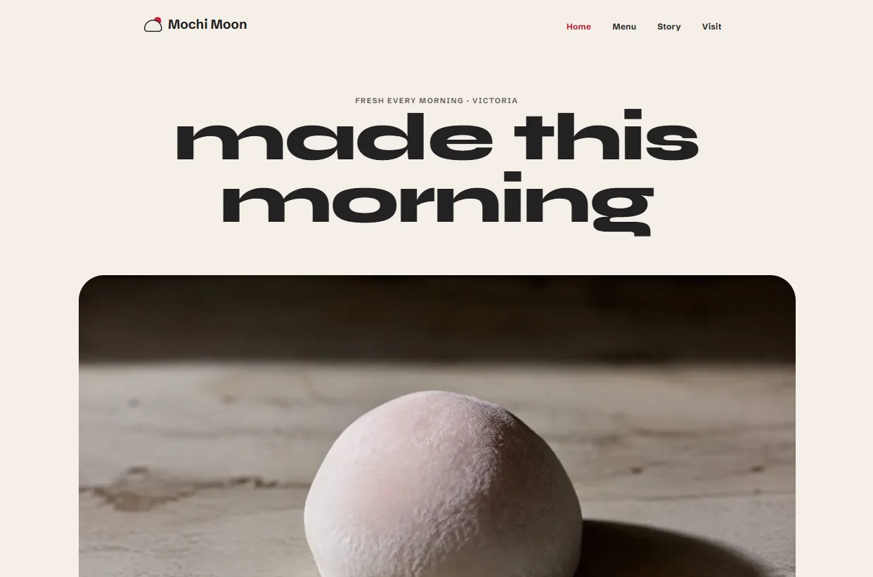 Mochi Moon demonstration site